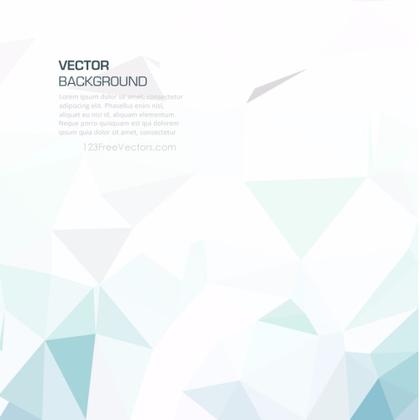 Light Blue Abstract Polygonal Triangular Background Clip Art