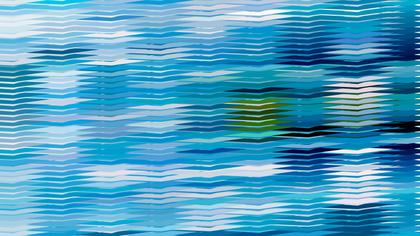 Abstract Blue Wave Pattern