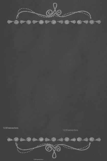 Chalkboard Border