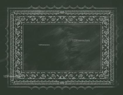 Chalkboard Frame