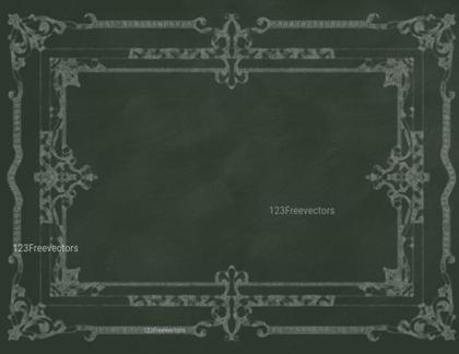 Chalkboard Frame Border