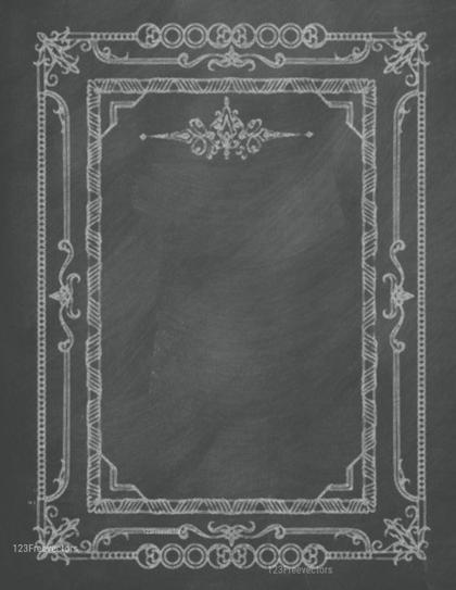 Chalkboard Frame