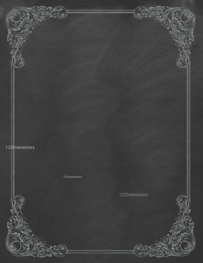 Chalkboard Frame