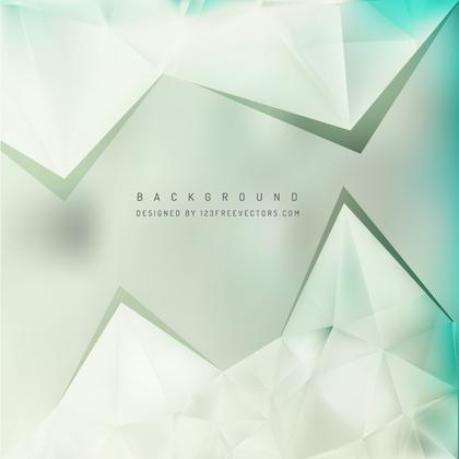 Abstract Turquoise Beige Triangular Background Template
