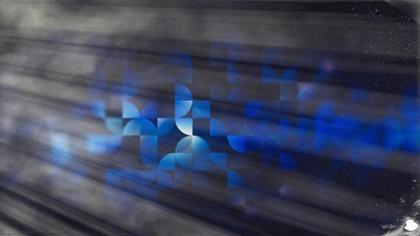 Geometric Blue Shapes