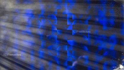Abstract Blue Geometric Design