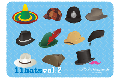 Hat Vector Illustrator Pack Free Download