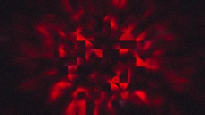 Abstract Cool Red Quarter Circles Background Image