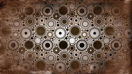 Brown Circle Pattern
