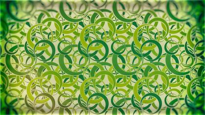 Green Circle Pattern