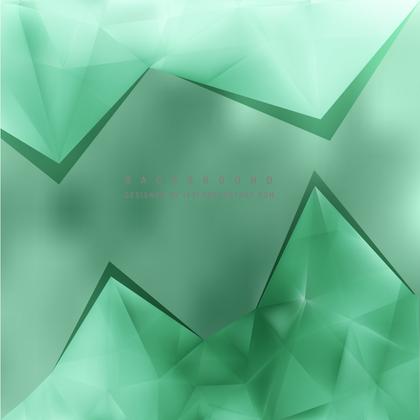 Viridian Color Triangular Background
