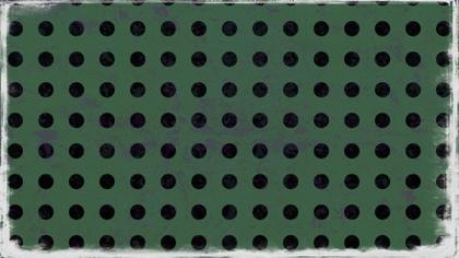 Green Polka Dot Pattern