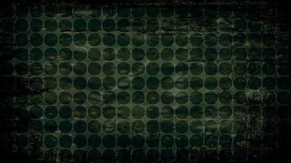 Green and Black Grunge Geometric Circle Pattern Background Image