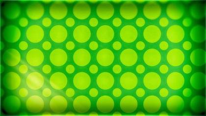 Green Polka Dot Pattern