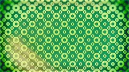 Green Circle Pattern