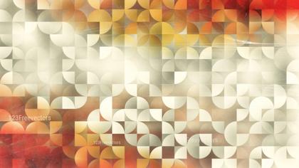 Geometric Semicircle Pattern
