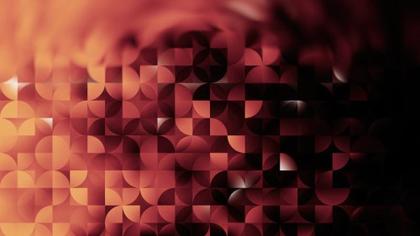 Geometric Semicircle Pattern