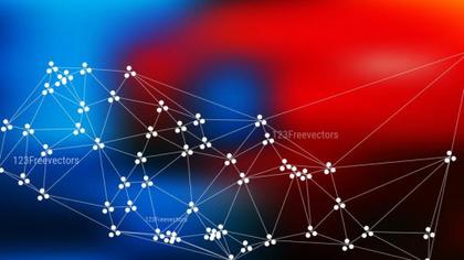 Networked Dots Abstract