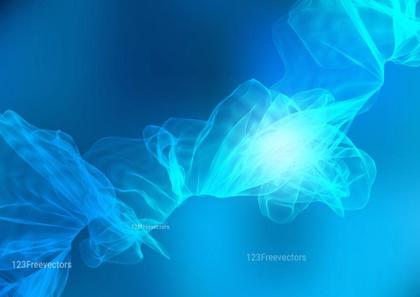 Abstract Blue Swirl