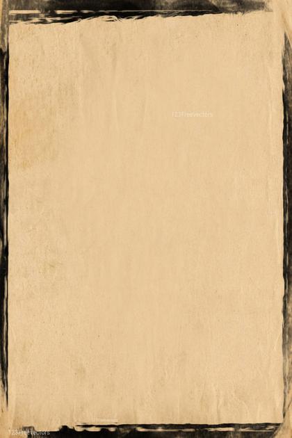 Aged Paper with Black Border