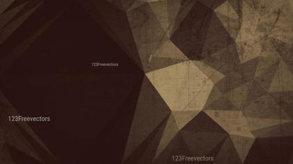 Geometric Brown Abstract
