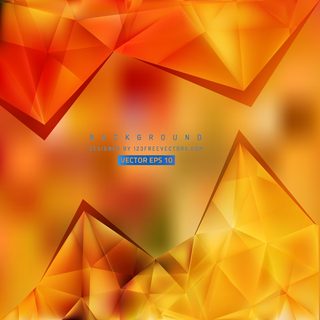 Abstract Triangle Polygonal Background Template
