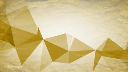 Geometric Gold Background