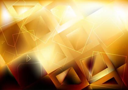 Geometric Golden Abstract