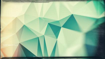Geometric Teal and Beige Background