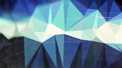 Geometric Blue Abstraction