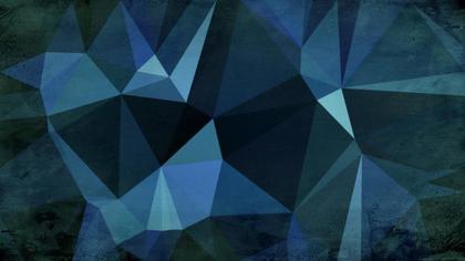 Geometric Blue Mosaic