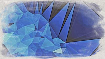 Geometric Blue Abstraction