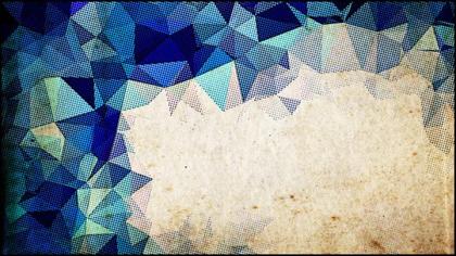 Blue Geometric Abstract Background
