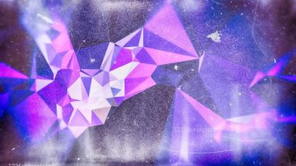 Geometric Purple Prism