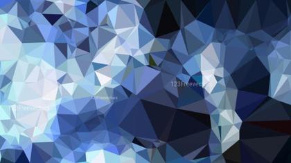 Geometric Blue Abstraction