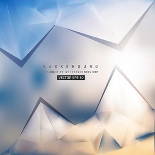 Abstract Triangle Polygonal Background Design