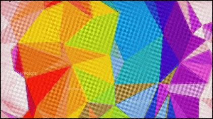 Halftone Geometric Composition