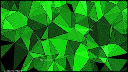 Green Geometric Abstract