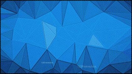 Geometric Blue Dotted Background