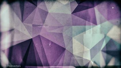 Geometric Purple Abstract