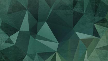 Geometric Teal Composition