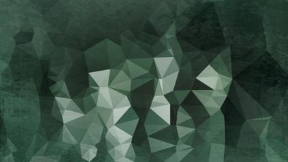 Green Geometric Polygon Background