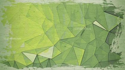 Geometric Green Abstract