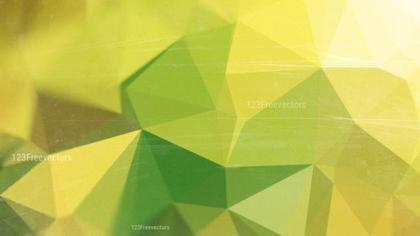 Geometric Green and Yellow Pattern