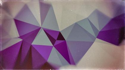 Geometric Purple Abstract