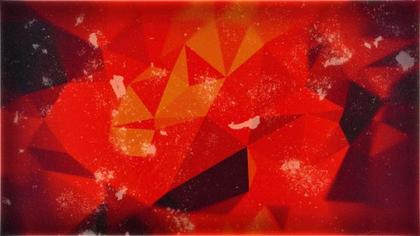 Red and Black Grunge Polygon Triangle Background