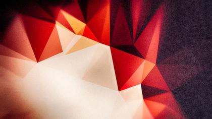 Geometric Red and Beige