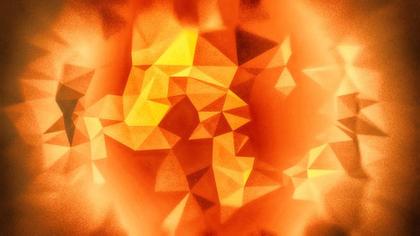 Abstract Geometric Orange