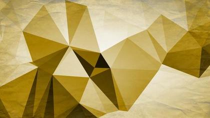 Geometric Gold Abstract