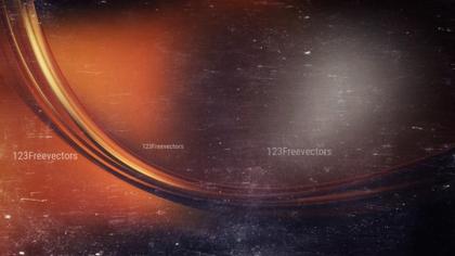 Curving Red and Orange Abstract